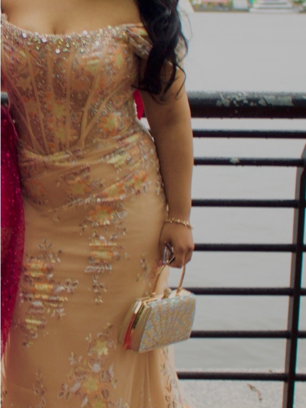 Champagne Prom Dress